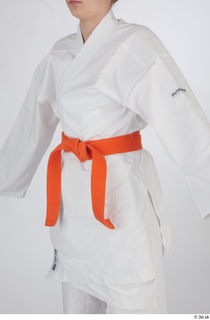 Selin dressed jiu-jitsu kimono orange belt sports upper body 0002.jpg